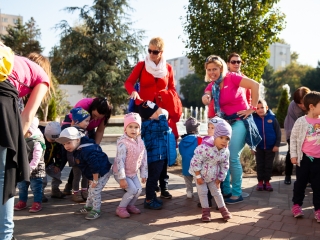 Óriási tesióra a főtéren - fotó: Ónodi Zoltán
