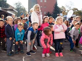 Óriási tesióra a főtéren - fotó: Ónodi Zoltán