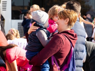 Óriási tesióra a főtéren - fotó: Ónodi Zoltán