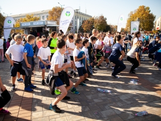 Óriási tesióra a főtéren - fotó: Ónodi Zoltán