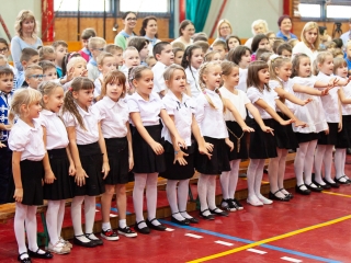 Elsősavató a Dózsában - fotó: Ónodi Zoltán