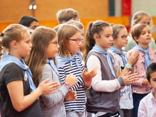 Elsősavató a Dózsában - fotó: Ónodi Zoltán