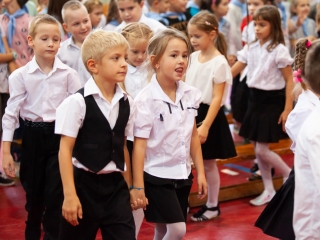 Elsősavató a Dózsában - fotó: Ónodi Zoltán