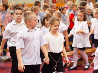 Elsősavató a Dózsában - fotó: Ónodi Zoltán