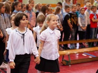 Elsősavató a Dózsában - fotó: Ónodi Zoltán