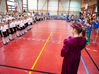 Elsősavató a Dózsában - fotó: Ónodi Zoltán