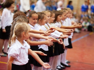 Elsősavató a Dózsában - fotó: Ónodi Zoltán