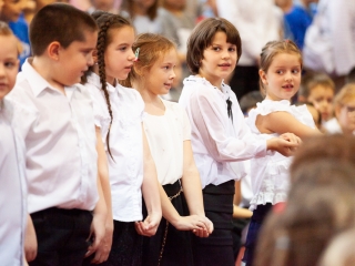 Elsősavató a Dózsában - fotó: Ónodi Zoltán