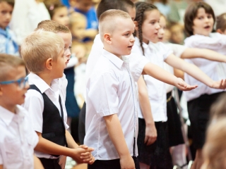 Elsősavató a Dózsában - fotó: Ónodi Zoltán