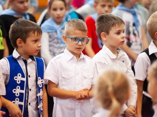 Elsősavató a Dózsában - fotó: Ónodi Zoltán