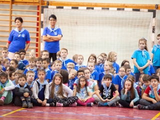 Elsősavató a Dózsában - fotó: Ónodi Zoltán