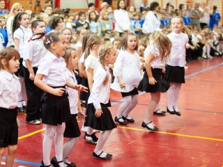 Elsősavató a Dózsában - fotó: Ónodi Zoltán