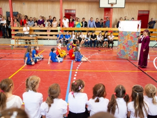 Elsősavató a Dózsában - fotó: Ónodi Zoltán