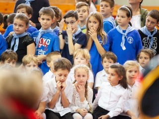 Elsősavató a Dózsában - fotó: Ónodi Zoltán