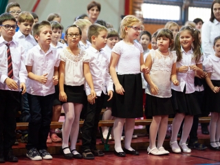 Elsősavató a Dózsában - fotó: Ónodi Zoltán