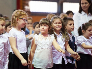 Elsősavató a Dózsában - fotó: Ónodi Zoltán