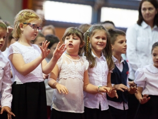 Elsősavató a Dózsában - fotó: Ónodi Zoltán