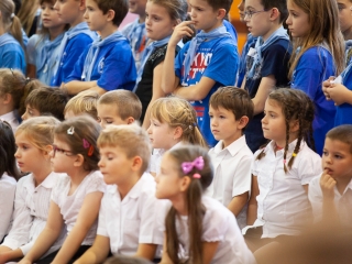Elsősavató a Dózsában - fotó: Ónodi Zoltán