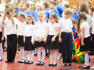 Elsősavató a Dózsában - fotó: Ónodi Zoltán