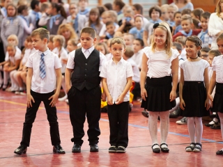 Elsősavató a Dózsában - fotó: Ónodi Zoltán