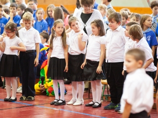 Elsősavató a Dózsában - fotó: Ónodi Zoltán