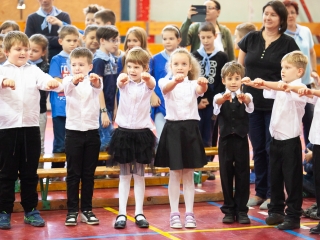 Elsősavató a Dózsában - fotó: Ónodi Zoltán
