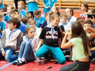 Elsősavató a Dózsában - fotó: Ónodi Zoltán