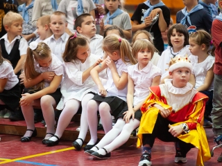 Elsősavató a Dózsában - fotó: Ónodi Zoltán