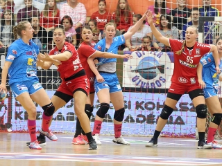 DKKA - Spono Eagles 43-14 (EHF Kupa) - fotó: Sándor Judit