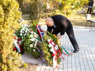 Ünnepi megemlékezés a kopjafánál (2018) - fotó: Ónodi Zoltán