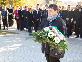 Ünnepi megemlékezés a kopjafánál (2018) - fotó: Ónodi Zoltán