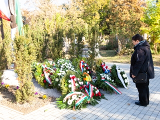 Ünnepi megemlékezés a kopjafánál (2018) - fotó: Ónodi Zoltán