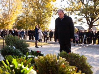 Ünnepi megemlékezés a kopjafánál (2018) - fotó: Ónodi Zoltán
