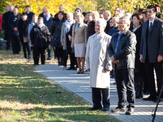 Ünnepi megemlékezés a kopjafánál (2018) - fotó: Ónodi Zoltán