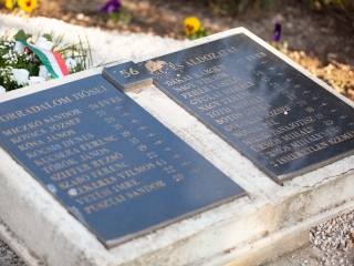 Ünnepi megemlékezés a kopjafánál (2018) - fotó: Ónodi Zoltán