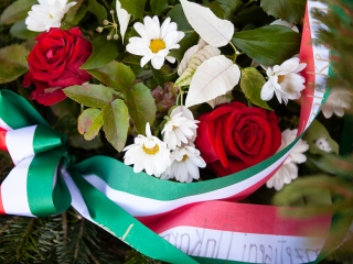 Ünnepi megemlékezés a kopjafánál (2018) - fotó: Ónodi Zoltán