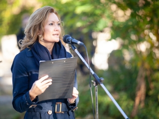 Ünnepi megemlékezés a kopjafánál (2018) - fotó: Ónodi Zoltán