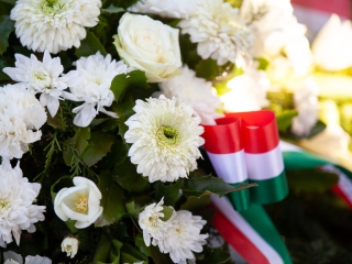 Ünnepi megemlékezés a kopjafánál (2018) - fotó: Ónodi Zoltán