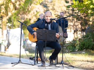 Ünnepi megemlékezés a kopjafánál (2018) - fotó: Ónodi Zoltán