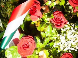 Ünnepi megemlékezés a kopjafánál (2018) - fotó: Ónodi Zoltán