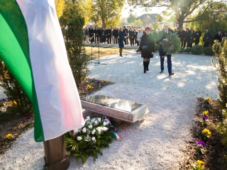 Ünnepi megemlékezés a kopjafánál (2018) - fotó: Ónodi Zoltán