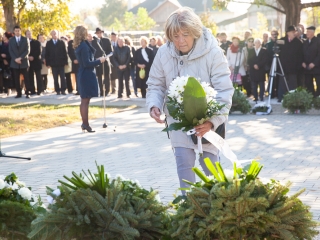 Ünnepi megemlékezés a kopjafánál (2018) - fotó: Ónodi Zoltán
