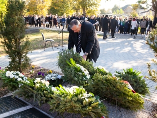 Ünnepi megemlékezés a kopjafánál (2018) - fotó: Ónodi Zoltán