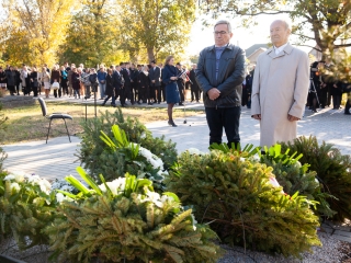 Ünnepi megemlékezés a kopjafánál (2018) - fotó: Ónodi Zoltán