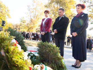 Ünnepi megemlékezés a kopjafánál (2018) - fotó: Ónodi Zoltán