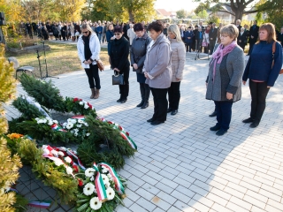 Ünnepi megemlékezés a kopjafánál (2018) - fotó: Ónodi Zoltán