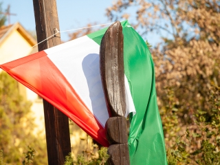 Ünnepi megemlékezés a kopjafánál (2018) - fotó: Ónodi Zoltán