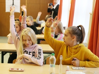 Az energiakövet tanórája - fotó: Sándor Judit