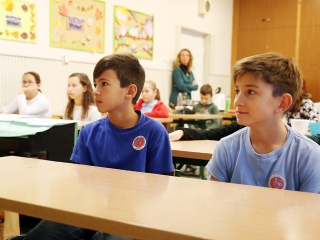 Az energiakövet tanórája - fotó: Sándor Judit