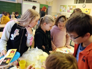 Az energiakövet tanórája - fotó: Sándor Judit